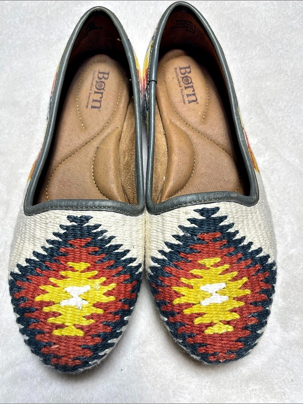Born casual woven slip-on flats Woven Flats US 8.5 Good Condition